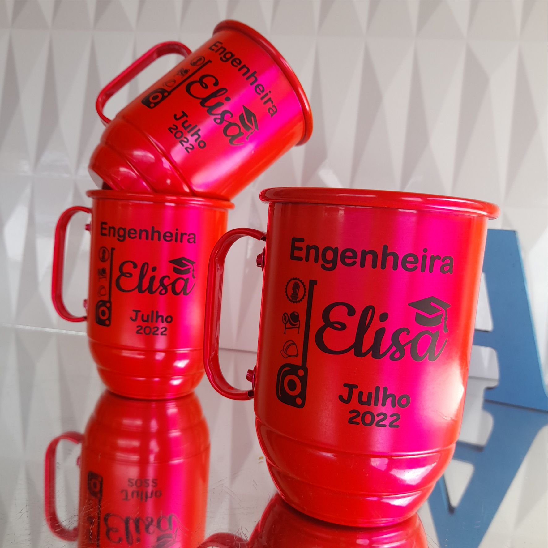 Canecas de Alumínio personalizadas Formatura