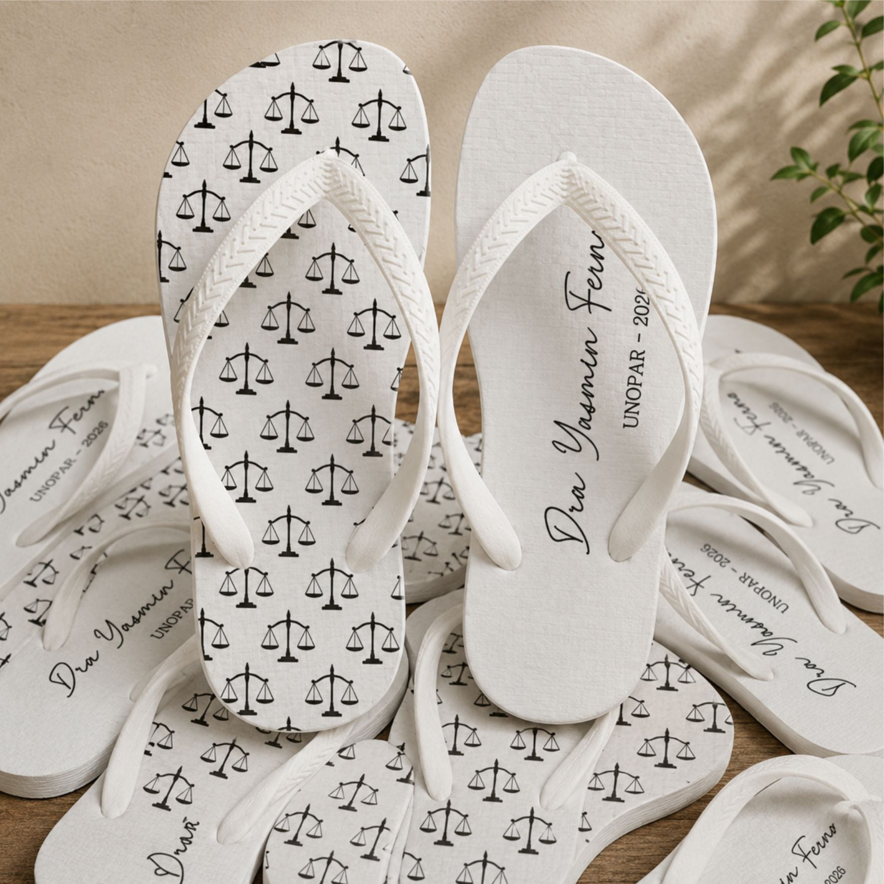 Chinelos para Formatura Cursos