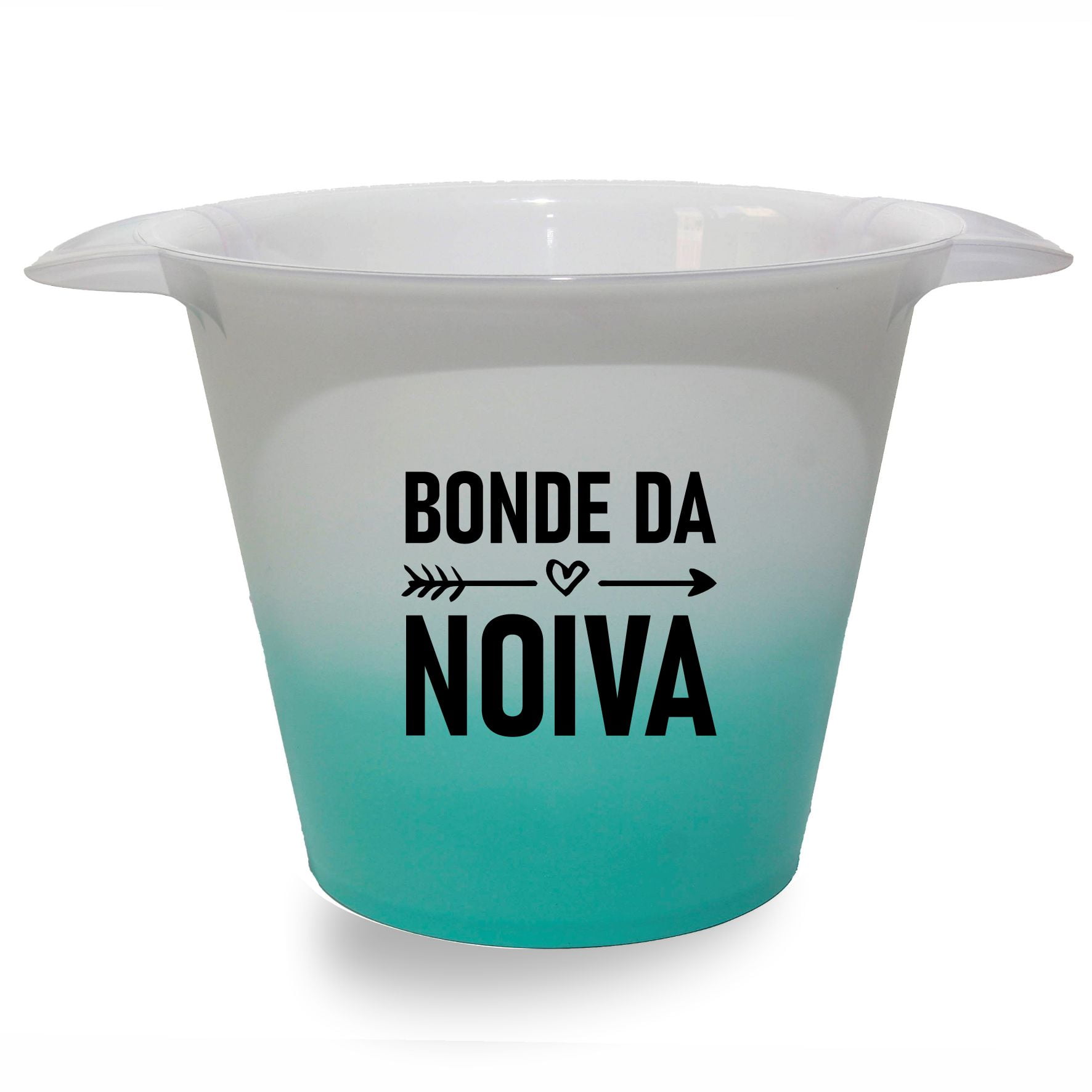 Balde de gelo Degrade 5 litros para Despedida de solteira Bonde da noiva Festa das madriinhas e amigas