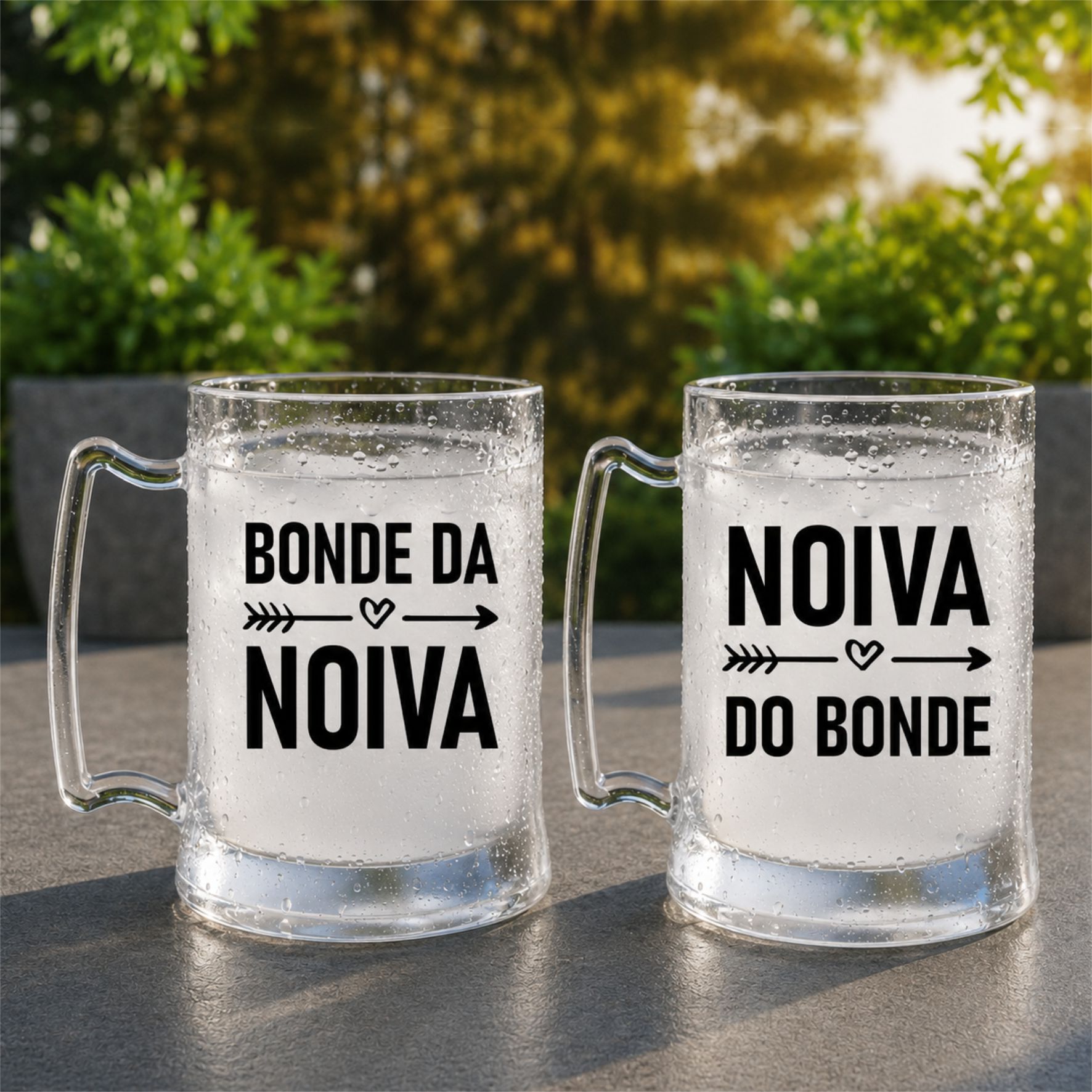 Canecas de gel Despedida de solteira Bonde da noiva festa top balada das amigas e madrinhas