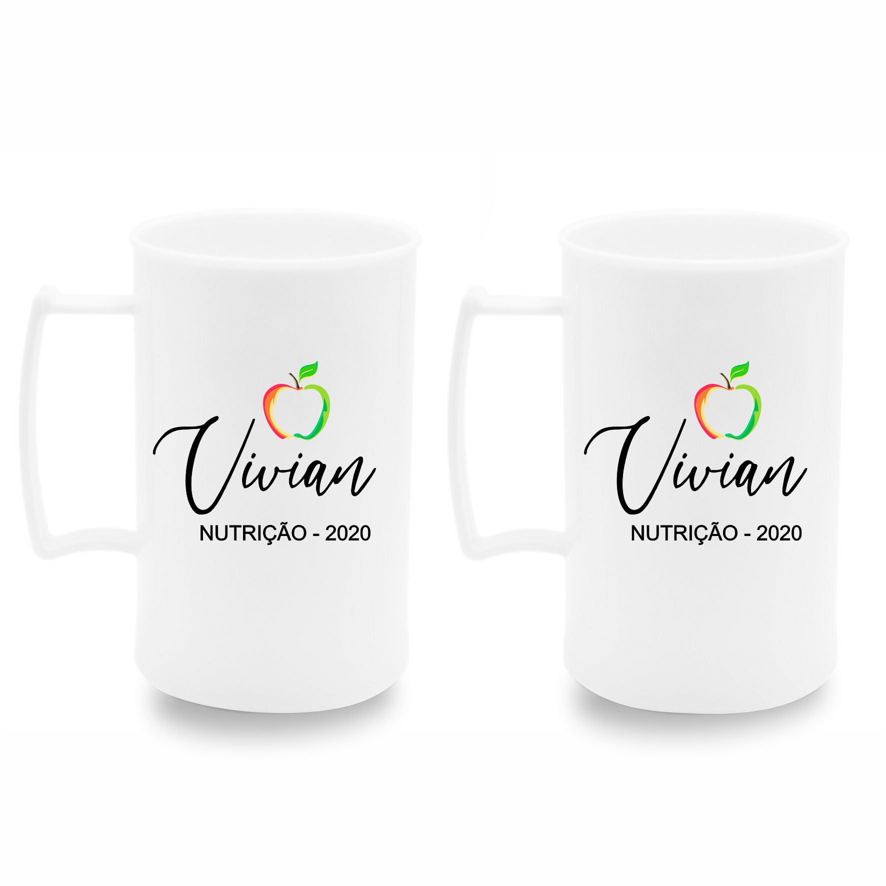 Canecas de acrílico personalizadas Formatura 