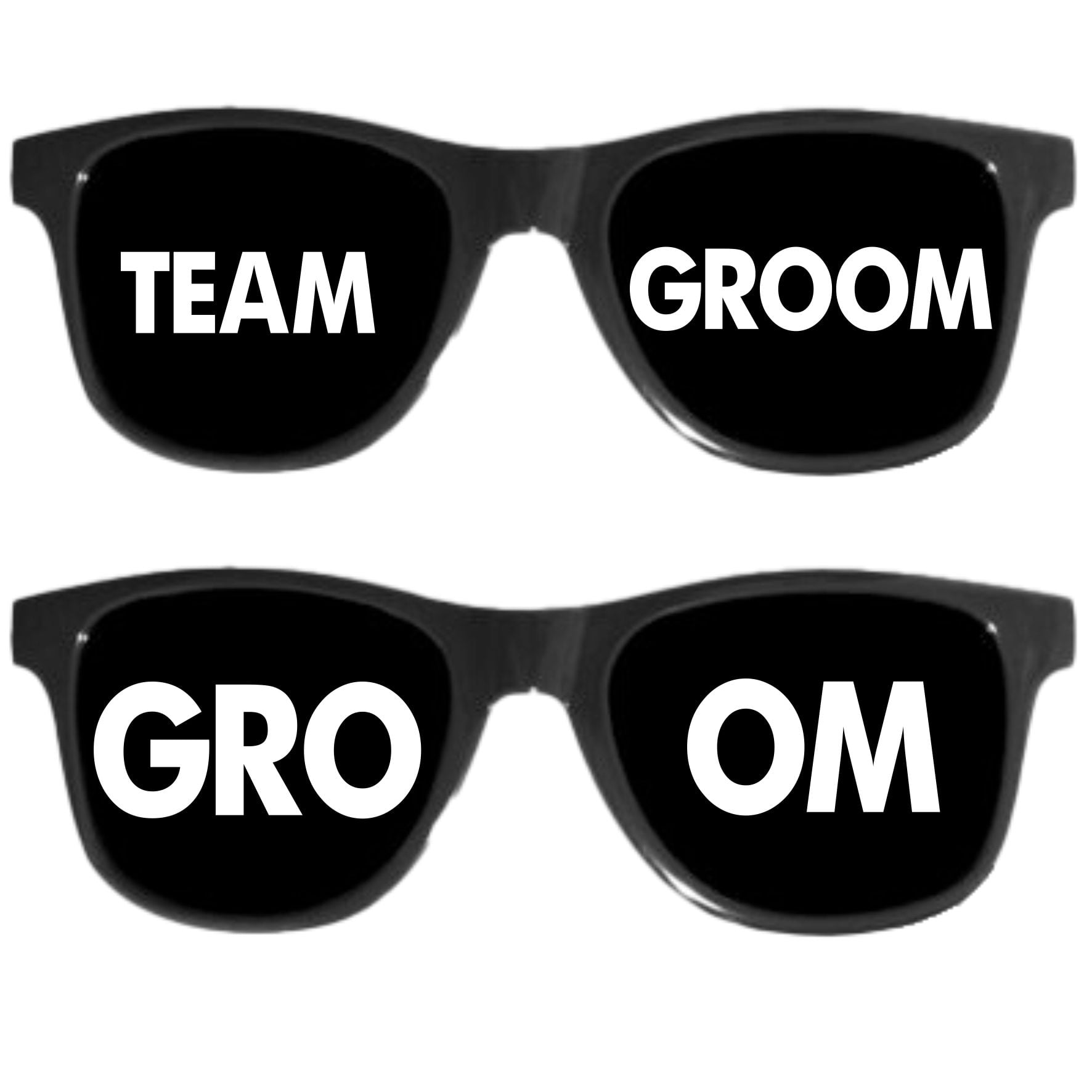 Óculos Despedida de Solteiro Team Groom - GRÁTIS ÓCULOS DO NOIVO