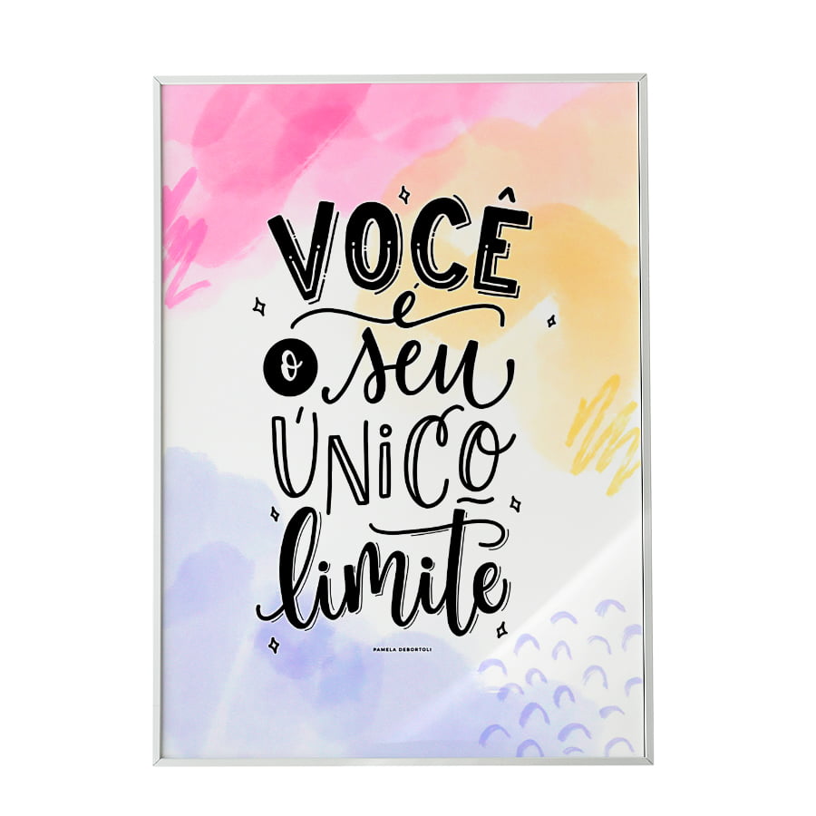 Kit Quadros decorativos Mdf com Frases Motivacionais