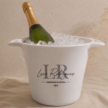 Balde de gelo personalizado Formatura