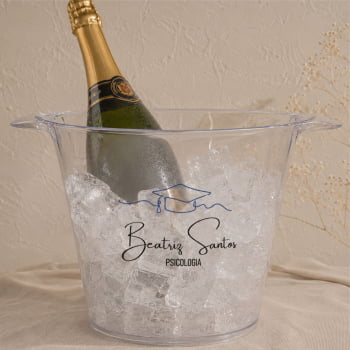 Balde de gelo personalizado Formatura