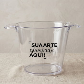 Balde de gelo personalizado Formatura