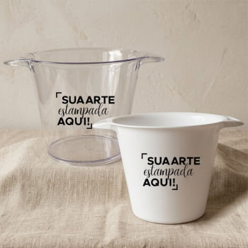 Balde de gelo personalizado Formatura