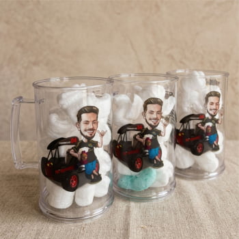 Canecas de acrílico personalizadas Formatura 