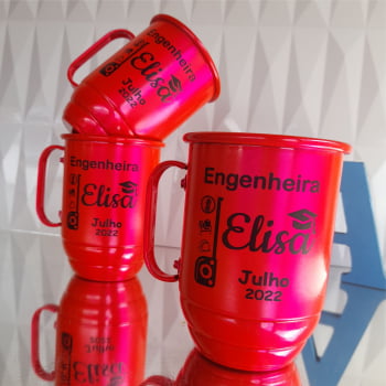 Canecas de Alumínio personalizadas Formatura