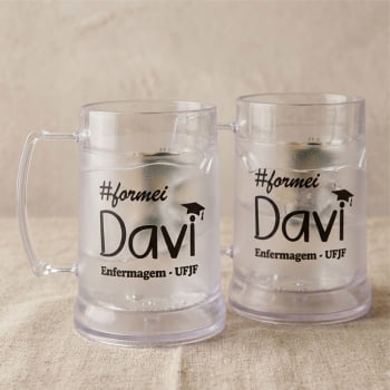 Canecas de gel personalizadas Formatura 