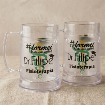 Canecas de gel personalizadas Formatura 