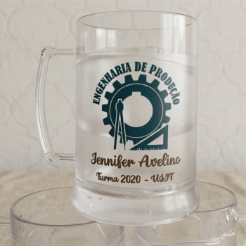 Canecas de gel personalizadas Formatura 