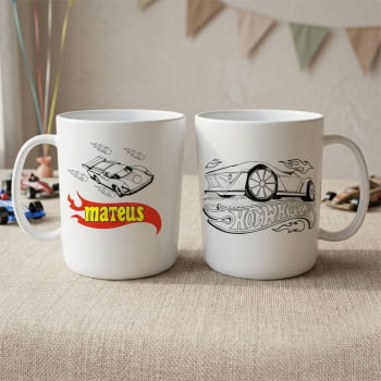 Canecas de Polímero Personalizadas para Aniversário Infantil