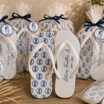Chinelos para Formatura Cursos
