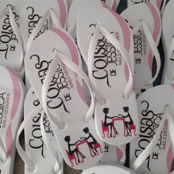 Chinelos personalizados Brinde para empresas e eventos