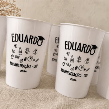 Copos twister Personalizados para formatura acrílico 500ml