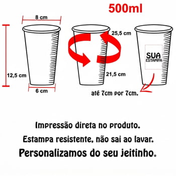 Copos twister Personalizados para formatura acrílico 500ml