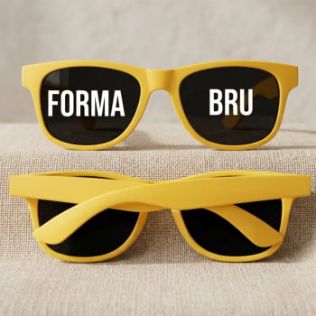 Óculos de sol personalizados para festas e eventos