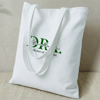 Sacolas Personalizadas para Formatura Oxford Branca 33x37