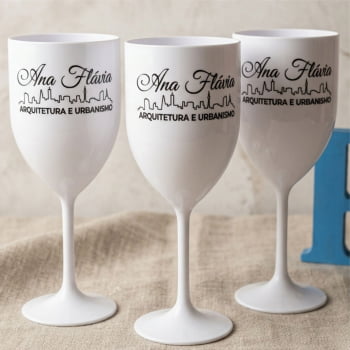 Taças de Vinho Personalizadas para Bailes de Formatura