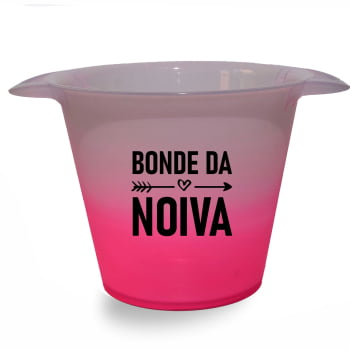 Balde de gelo Degrade 5 litros para Despedida de solteira Bonde da noiva Festa das madriinhas e amigas
