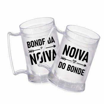 Canecas de gel Despedida de solteira Bonde da noiva festa top balada das amigas e madrinhas