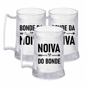 Canecas de gel Despedida de solteira Bonde da noiva festa top balada das amigas e madrinhas