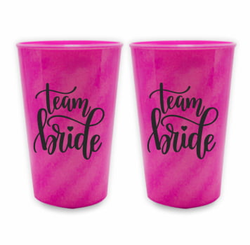 Kit copos Despedida de Solteira Team Bride II festa da noiva balada das amigas e madrinhas Kit copos Despedida de Solteira Team Bride II festa da noiva balada das amigas e madrinhas