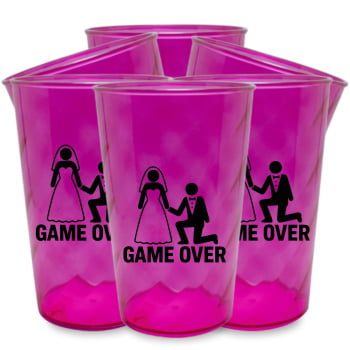 Kit copos Despedida de Solteiro Game Over festa dos padrinhos e noivos balada das amigas e madrinhas Kit copos Despedida de Solteiro Game Over festa dos padrinhos e noivos balada das amigas e madrinhas