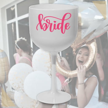Kit taças de gin despedida de solteira Team Bride II Festa das madinhas e noiva balada amigas