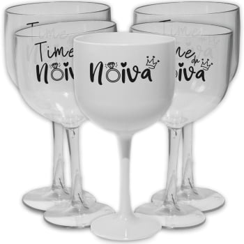 Taças de gin 580ml despedida de solteira Time da noiva festa das madrinhas e amigas