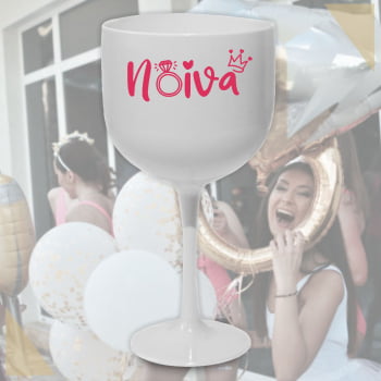 Taças de gin 580ml despedida de solteira Time da noiva festa das madrinhas e amigas