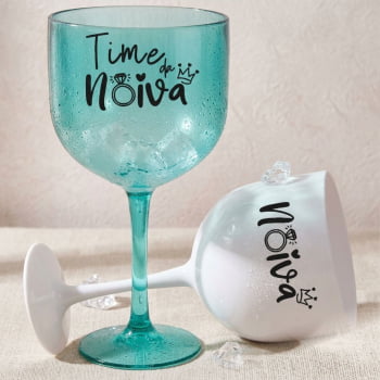 Taças de gin 580ml despedida de solteira Time da noiva festa das madrinhas e amigas