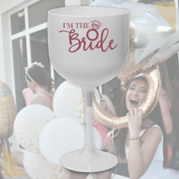 Taças de Gin Degrade Despedida de Solteira Kit Bride's Squad para festa da noiva e madrinhas